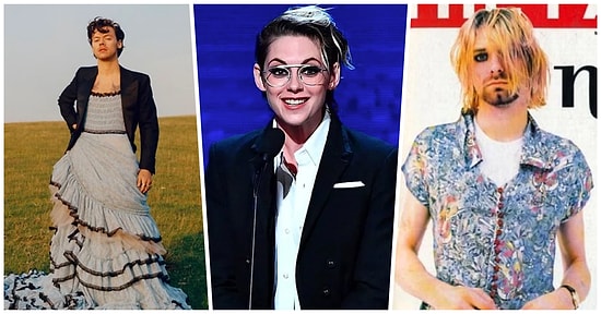 Toplumun Moda Konusunda Dayattığı Cinsiyet Rollerini Bozarak Kendi Olmayı Tercih Eden 19 Ünlü İsim
