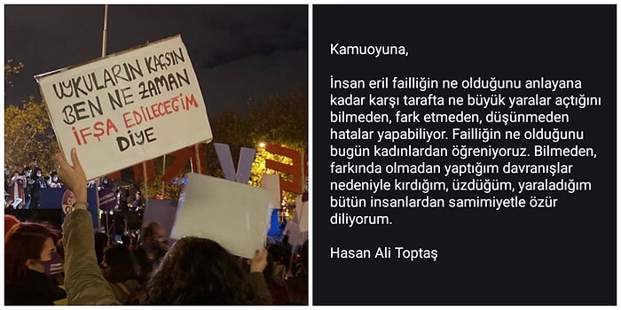 Tacizin Belgesi mi Olur? Ünlü Yazar Hasan Ali Toptaş Tarafından Tacize Uğrayan Kadınlar ve O Kadınlara İnanmayanlar