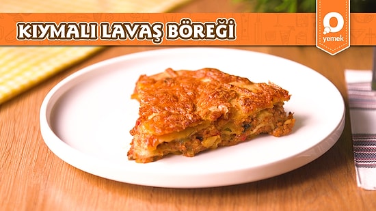 Börek Severlerin Bayılacağı Nefis Kıymalı Lavaş Böreği Nasıl Yapılır?