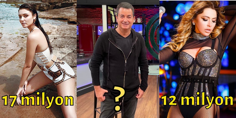 Milyonlarca İnsan Takip Ediyor! İşte Instagram'da En Çok Takipçiye Sahip Olan 10 Türk Ünlü