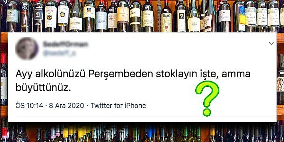 Alkol Yasağının Fazla Büyütüldüğünü Söyleyen Kullanıcıya Yağmur Gibi Tepki Yağınca Ortalık Karıştı