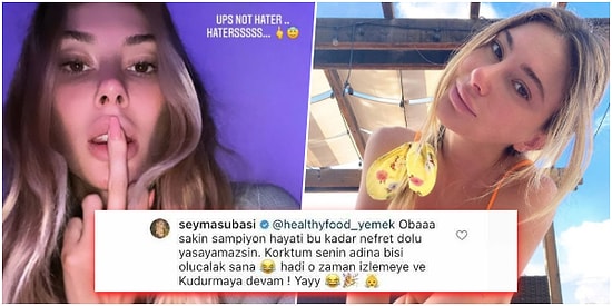 Yaptığı 'Güçlü Kadın' Paylaşımına Gelen Kötü Yorumlara Orta Parmağını Gösteren Şeyma Subaşı, Verdiği Cevapla Gündem Oldu