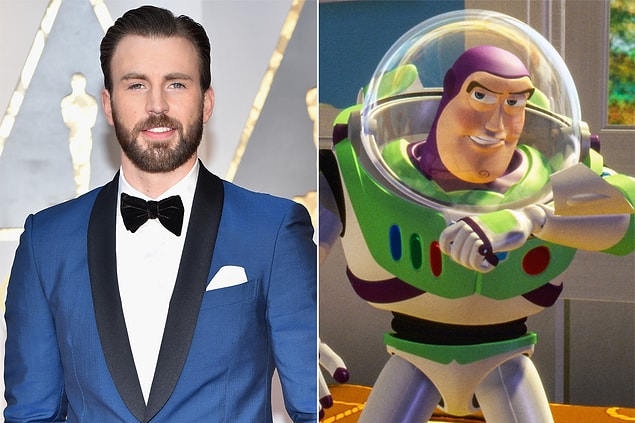 16. Buzz Lightyear’a özel bir film geliyor. Seslendirmeyi Chris Evans yapacak.