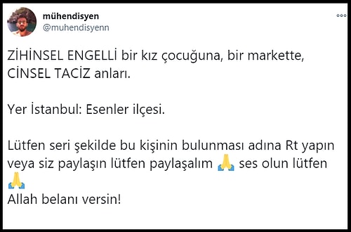 Zihinsel Engelli Bir Çocuğa, Markette Cinsel Tacizde Bulunan Sapık