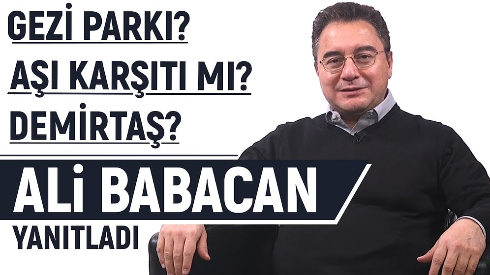 Ali Babacan Sosyal Medyadan Gelen Soruları Yanıtlıyor! İlk Kez Sorulan Sorular!