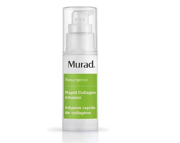 9. Murad markasının her ürünü çok etkili. Fiyatları çok yüksek ama kullanıp da memnun kalmayanı görmedim. Bu ürün de Murad'ın kolajen serumu.