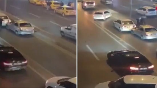 Sokağa Çıkma Kısıtlaması Başladığı Saatlerde Polisi Görünce Ters Yöne Kaçmaya Çalışan Şoförler