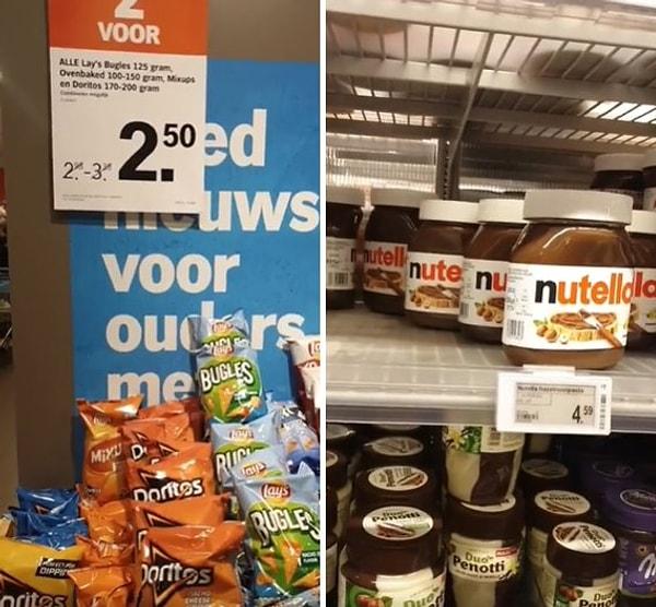 'Hayat bedava' diyen vatandaş, Hollanda'da gittiği markette çektiği videoyu paylaştı.