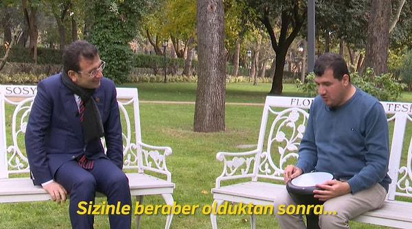 Dünya çapında üne kavuşan Bilal Göregen ile Ekrem İmamoğlu  Florya İstanbul Planlama Ajansı Kampüsü'nde buluştu.