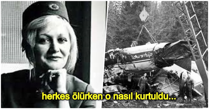 Mucize Gibi! 10 Bin Metreden Düşmesine Rağmen Hayatta Kalan Kabin Görevlisi: Vesna Vulovic