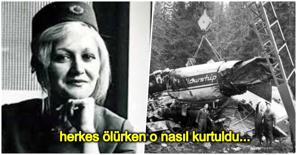 Mucize Gibi! 10 Bin Metreden Düşmesine Rağmen Hayatta Kalan Kabin Görevlisi: Vesna Vulovic