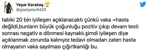 Bir Günde 1 Milyon Kişi İyileşti! Sağlık Bakanlığı'nın 'İyileşen Hasta Sayısı' Rakamları Kafaları Karıştırdı