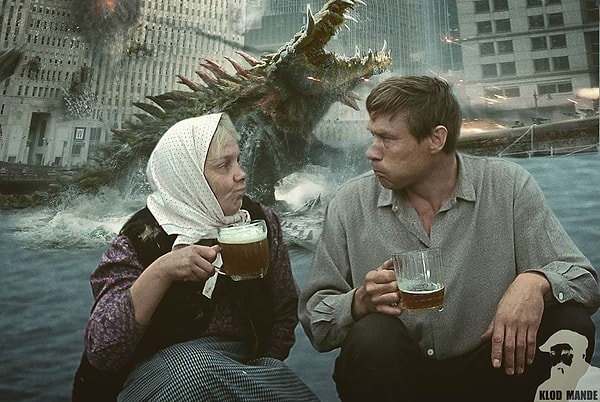 19. «Любовь и голуби» и Годзилла