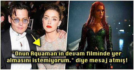 Ortalık İyice Karıştı! Johnny Depp’in Eski Eşi Amber Heard’ü Aquaman’den Çıkarttırmaya Çalıştığı Ortaya Çıktı