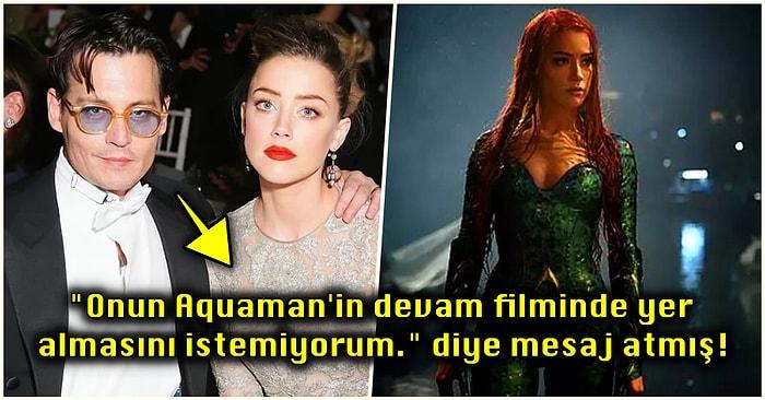 Ortalık İyice Karıştı! Johnny Depp’in Eski Eşi Amber Heard’ü Aquaman’den Çıkarttırmaya Çalıştığı Ortaya Çıktı