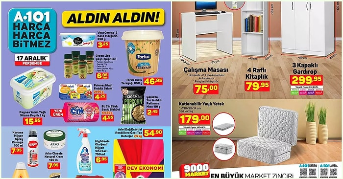 A101 12-18 Aralık 2020 İndirim Günleri Başladı: A101 İndirim Ürünlerinde Bu Hafta Neler Var ?