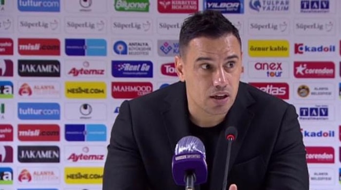 Alanyaspor Teknik Direktörü Çağdaş Atan, Soru Sormayan Basın Mensuplarına Tepki Gösterdi