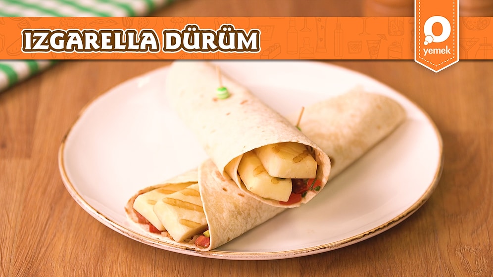 İkisi Bir Arada Nefis Bir Tarif: Gavurdağı Salatalı Izgarella dürüm Nasıl Yapılır?