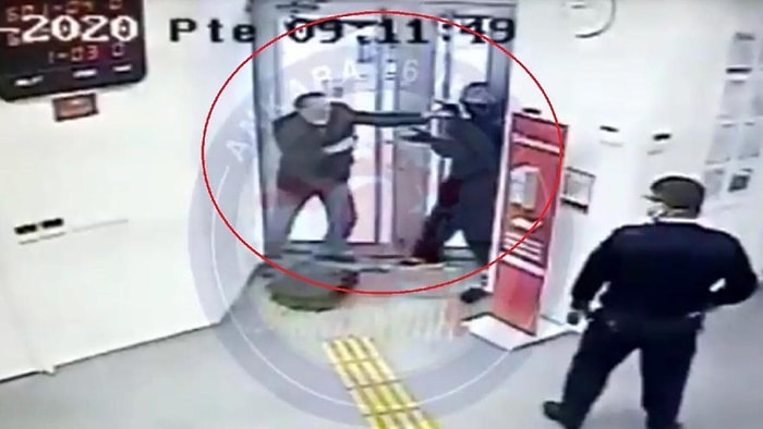 Eryaman'da Banka Soyguncusunun Üzerine Atlayarak Soygunu Engelleyen Amca 4 Kurşunla Ağır Yaralandı