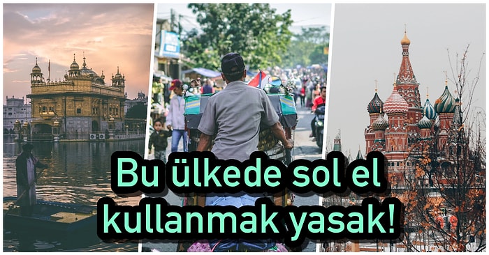 Farklı Ülke ve Şehirlerdeki Turistlerin Bulundukları Yere Ayak Uyduramadıklarını Gösteren 27 Davranışı