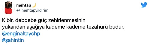 'Milletin Midesine Kuru Etmek Giriyor' Tepkisine 'O Zaman Aç Değiller' Diyen AKP'li Şahin Tin Sosyal Medyanın Gündeminde