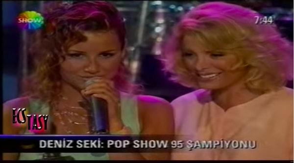 1995 yılında, Pop-Show 95 Şarkı yarışmasına katılan Deniz Seki, kendi yazdığı şarkı ile birinci olmuş ve ödülünü de Ajda Pekkan'ın elinden almıştı!