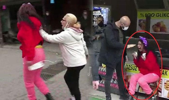Maske Takması Konusunda Kendisini Uyaran Polise Saldırıp Kaçmaya Çalışan Kadın