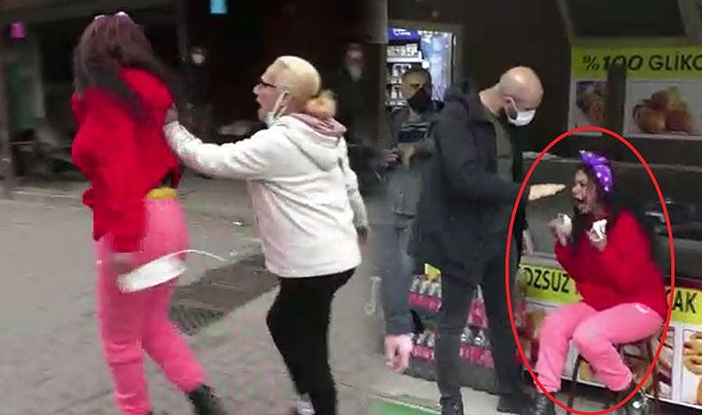 Maske Takması Konusunda Kendisini Uyaran Polise Saldırıp Kaçmaya Çalışan Kadın