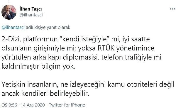 Kısacası ihale platforma kalmış gibi.