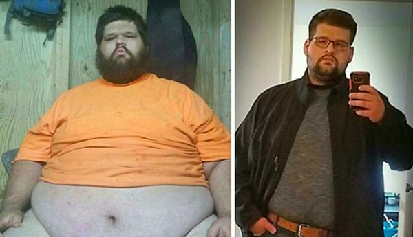 6. "274 kilodan 170 kiloya. Hala obez olarak sayılıyorum ancak sürecim iyi gidiyor gibi."