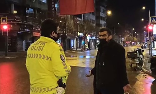 Polis Ekipleri Evsiz Olduğunu Öğrenince Cezai İşlem Uygulamadı