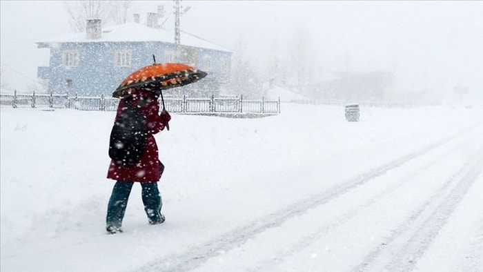 Meteoroloji'den Kar ve Sağanak Yağış Uyarısı