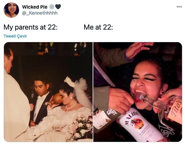 11. "Родители в свои 22/ я в свои 22"