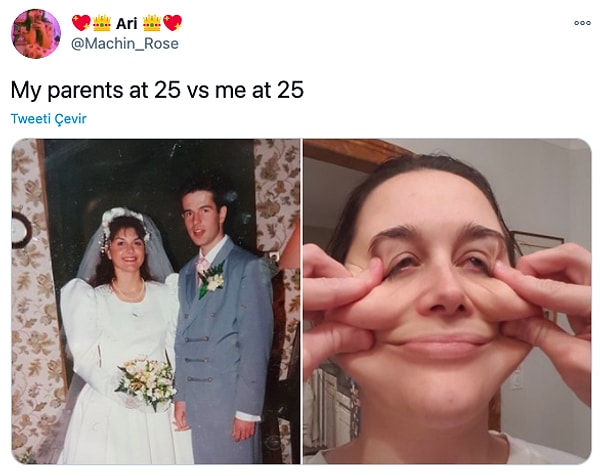 15. "Моим родителям 25 vs мне 25 "