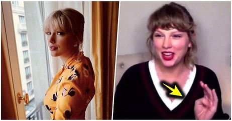 Instagram Hesabında Canlı Yayın Yapan Taylor Swift, Yaptığı El Hareketi ile Şiddet Gördüğünü mü Anlatmaya Çalışıyordu?