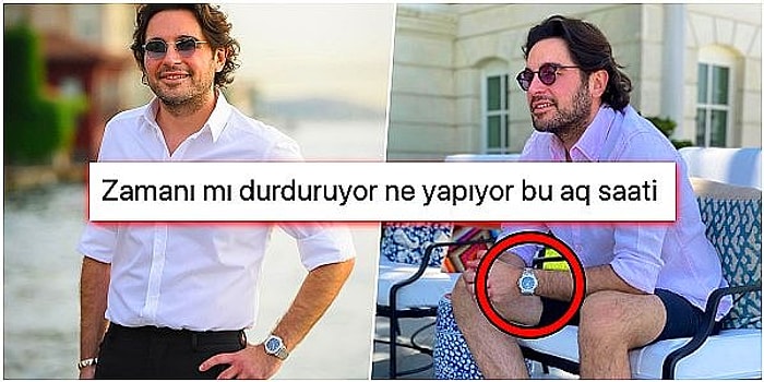 Zenginin Malı Züğürdün Çenesini Yine Yordu, Hacı Sabancı'nın Milyonlarca Liralık Saati Olay Oldu!