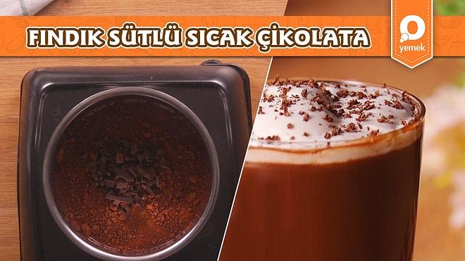 Süt İçemeyenleri Sevindirmeye Geldik! Fındık Sütlü Sıcak Çikolata Nasıl Yapılır?