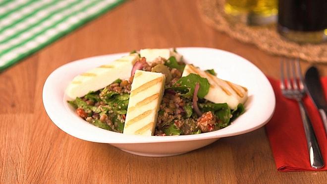 Yeşil mercimekli Izgarella Salatası Nasıl yapılır?