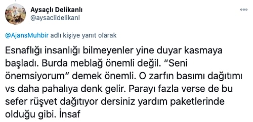 Kayseri MHP Kocasinan İlçe Teşkilatı'nın Esnafa 50 Kuruş Siftah Parası Dağıtması Tepkilerin Odağında