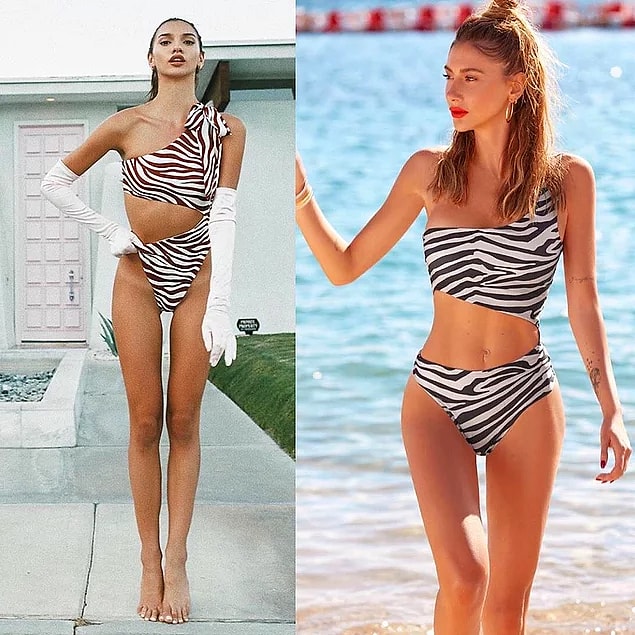 9. Bu yıl çıkardığı Babe Activewear markasıyla konuşulan Şeyma Subaşı'nın koleksiyonundaki pek çok tasarımın başka markalardan esinlenildiği iddia edildi.