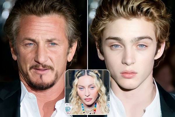 15. Шон Пенн и Мадонна