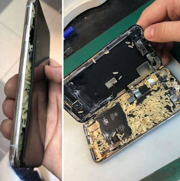 2. Я же сказал: «Положи это в рис». Не «Положи в это рис»...