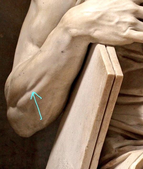 2. Michelangelo'nun Musa heykelindeki bu detayı biraz anlatalım.
