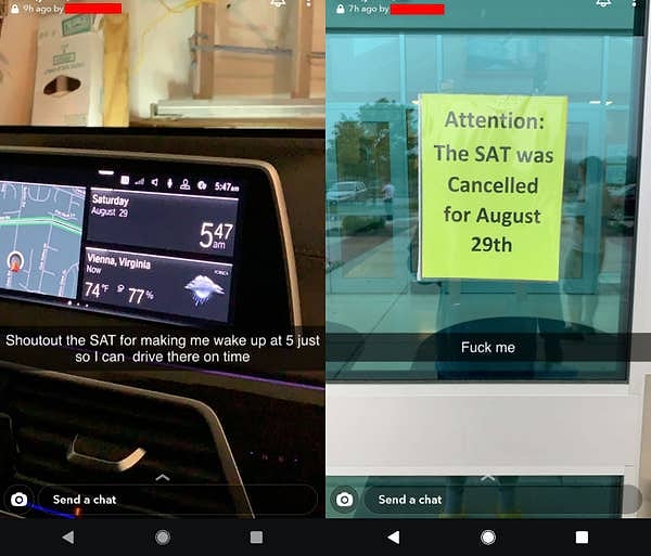 17. Сегодня я проснулся в 5 утра, чтобы успеть на вступительные экзамены, которые, как выяснилось позже, перенесли на другую дату.