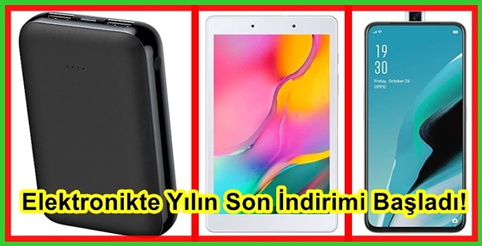 Yılın Son Fırsatları Başladı! İndirimdeyken Kaçırmaman Gereken En İyi Elektronik Ürünler