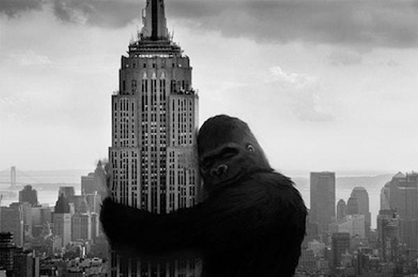 5. King Kong (1933) - Dev goril sarışın kadına aşık olur.