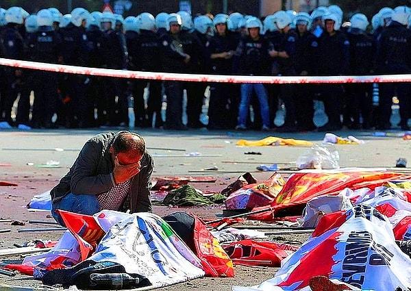 7. Ankara katliamı ve polisin müdahalesi...