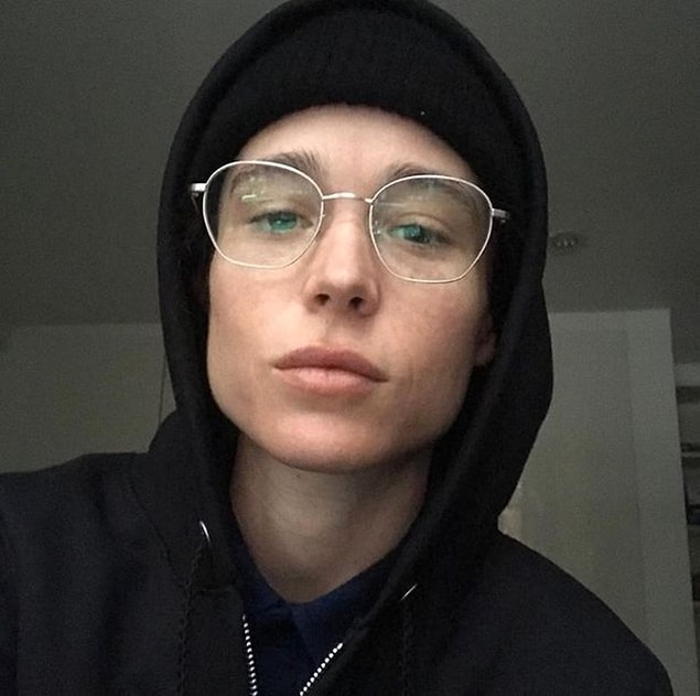 Aralık ayı başında trans olduğunu ve Ellen olan adını Elliot olarak değiştirdiğini duyuran ünlü oyuncu, ilk fotoğrafını paylaştı.