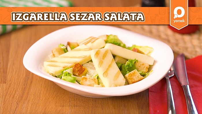 Sofralarınızı Lezzetlendirecek Izgarela Sezar Salata Nasıl Yapılır?