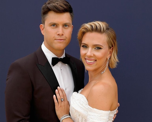 2. Scarlett Johansson & Colin Jost